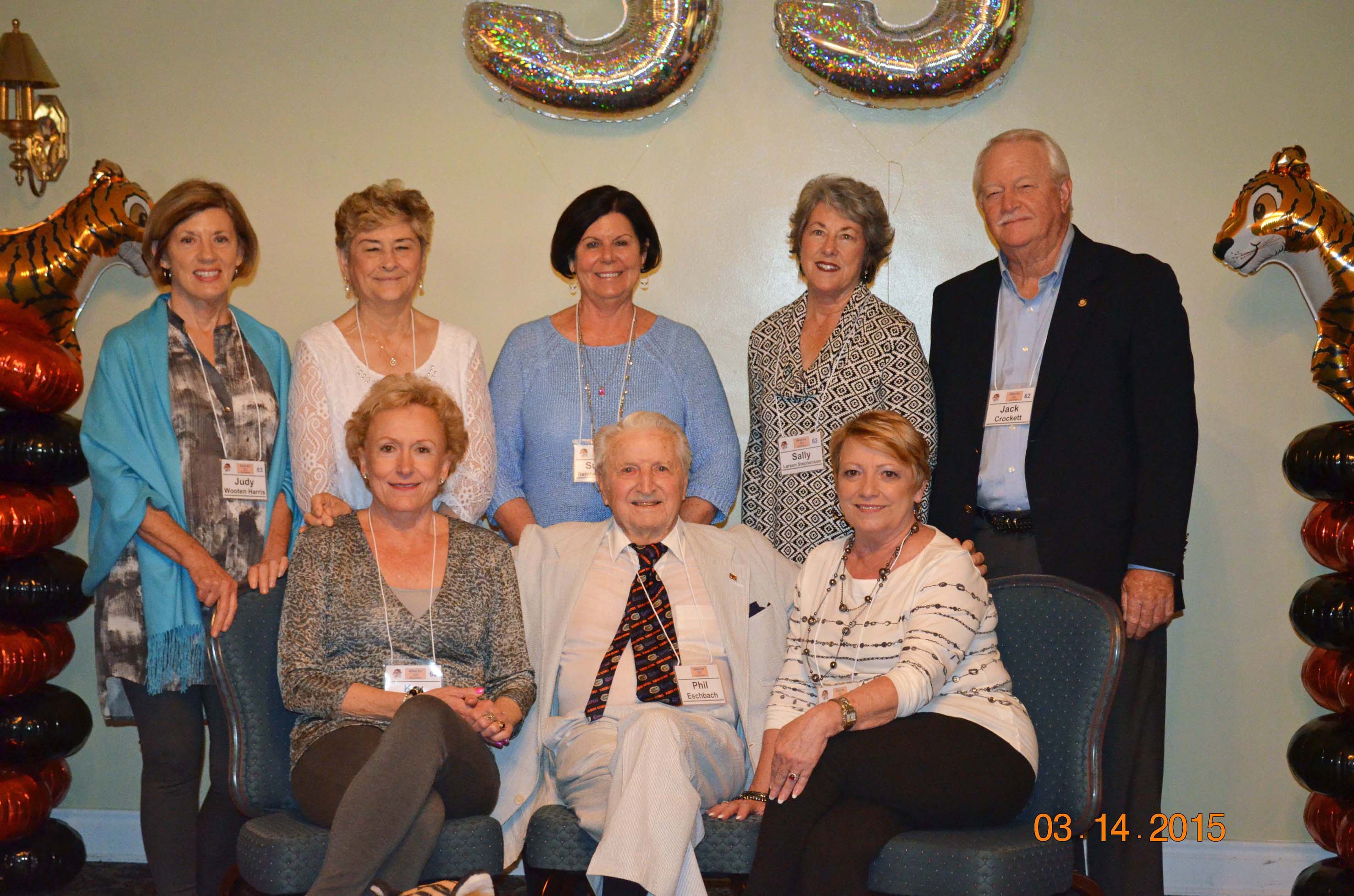 Classes of 1962-63 and Mr. Eschbach