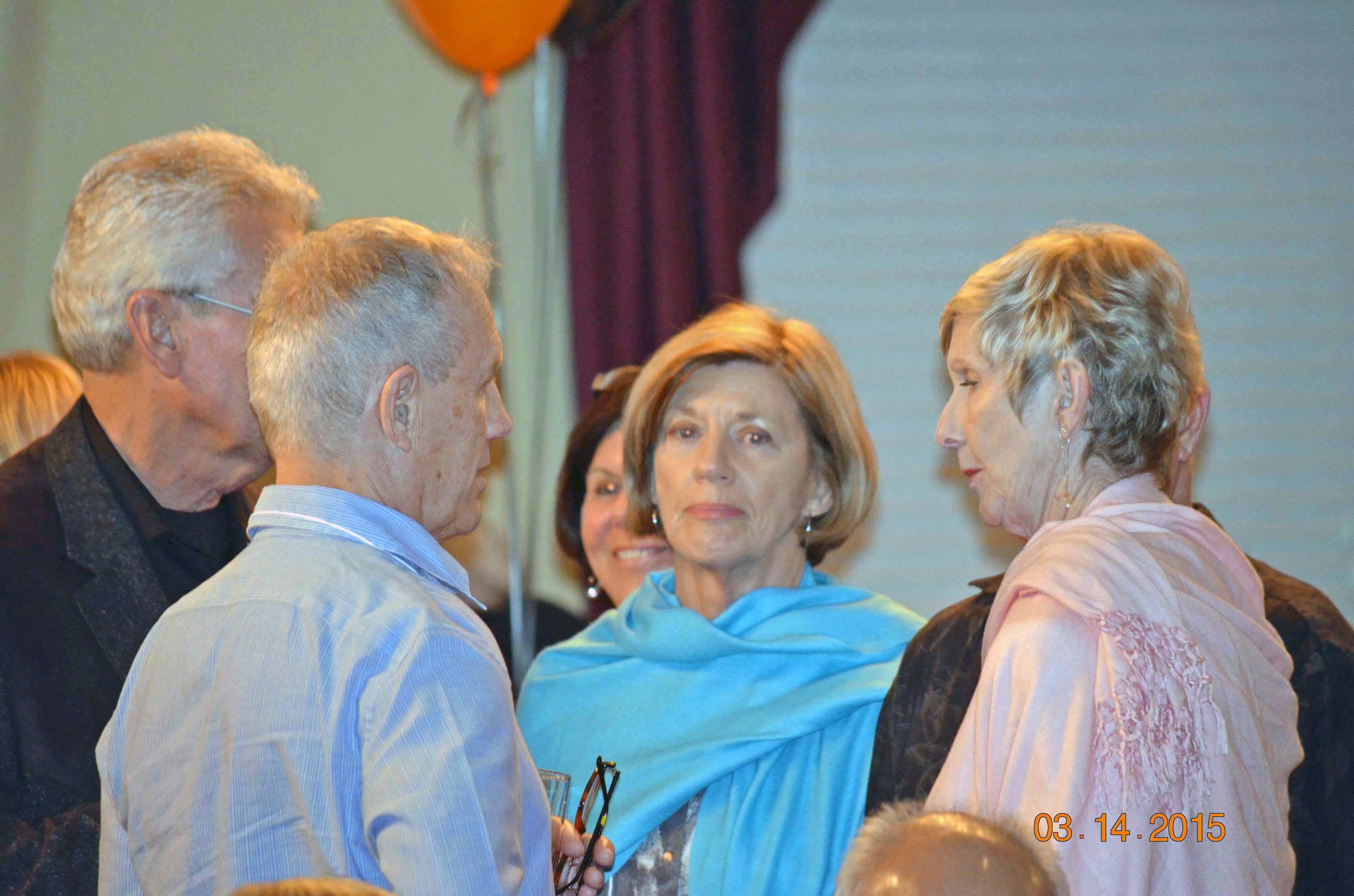 Ty and Judy Wooten Harris, Shirley Pomeroy Thompson