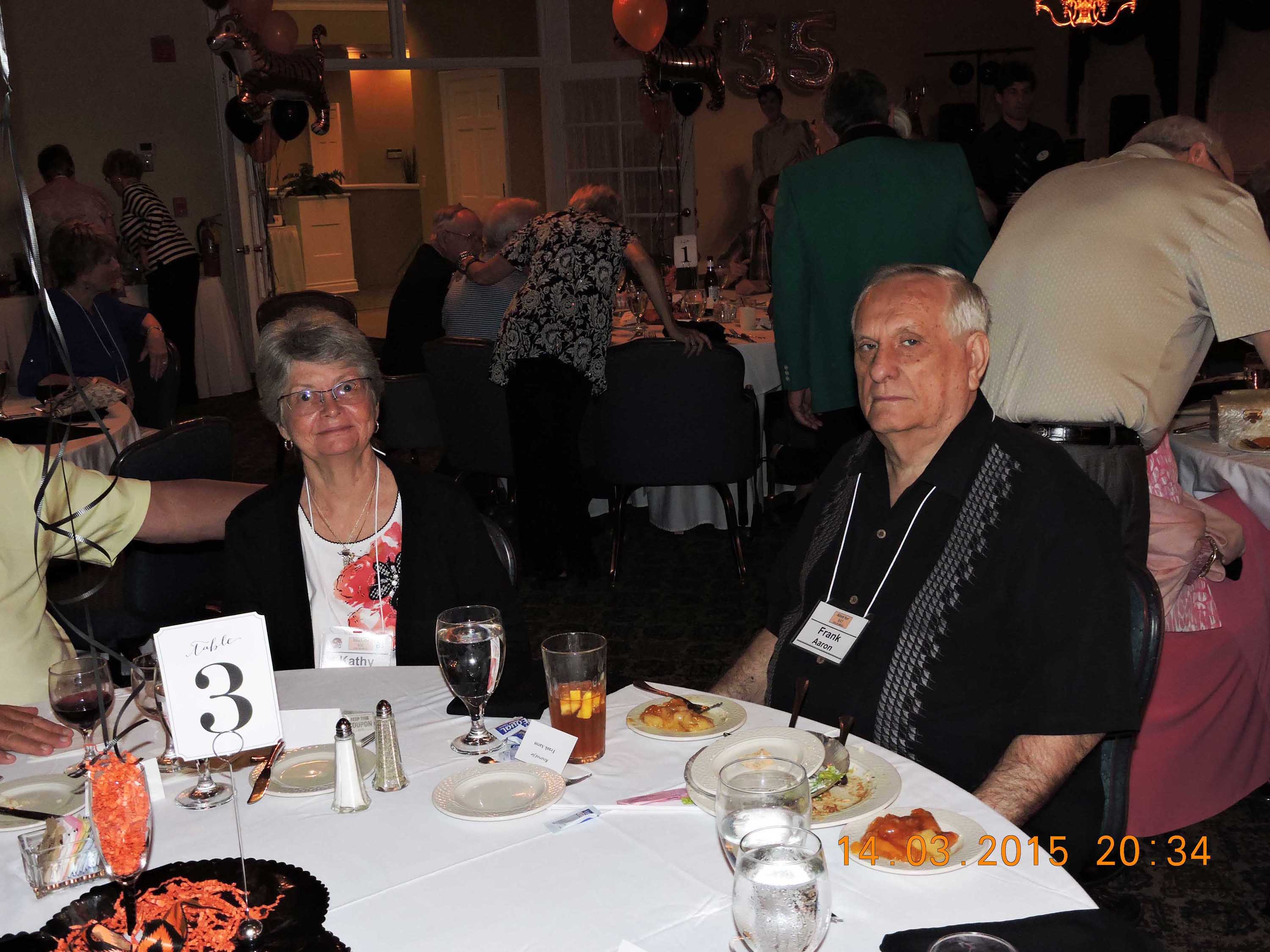 Kathy Eswine Newlin, Frank Aaron