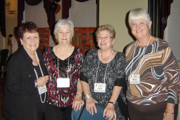 Corinne Bowley Welborn, Ann Driskell Rudd, Julie McClure Bonnell, Mary Laycock Bratsen