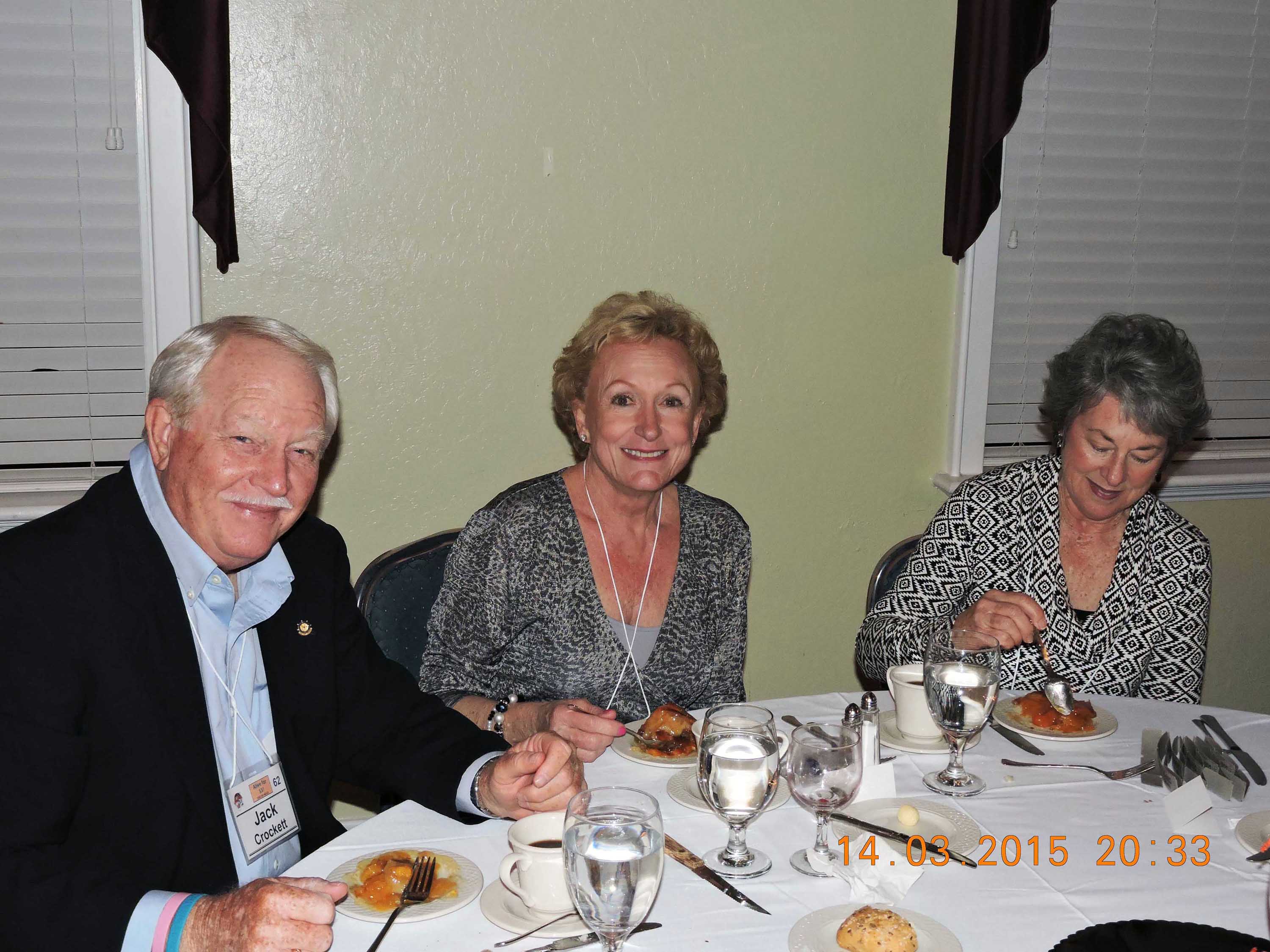 Jack Crockett, Kay Vance Whitehouse, Sally Larson Stephenson